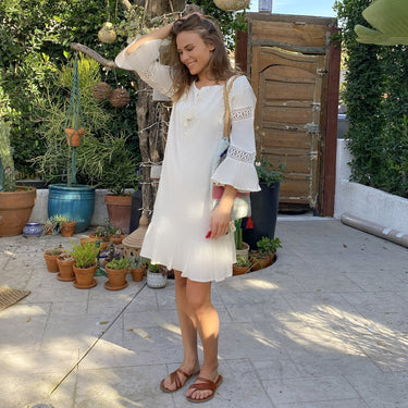 Paradiso Natural Mini Dress